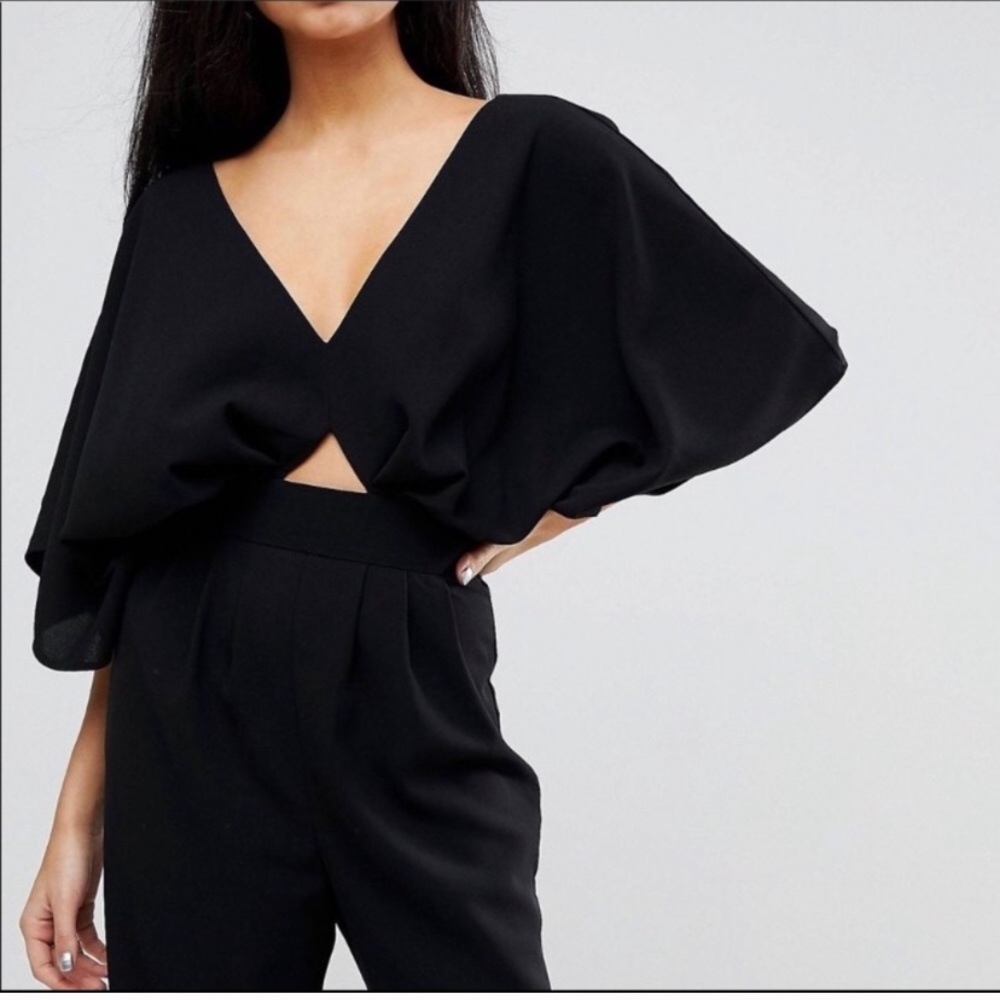 ASOS Kimono Jumpsuit with Peg Leg US size 4